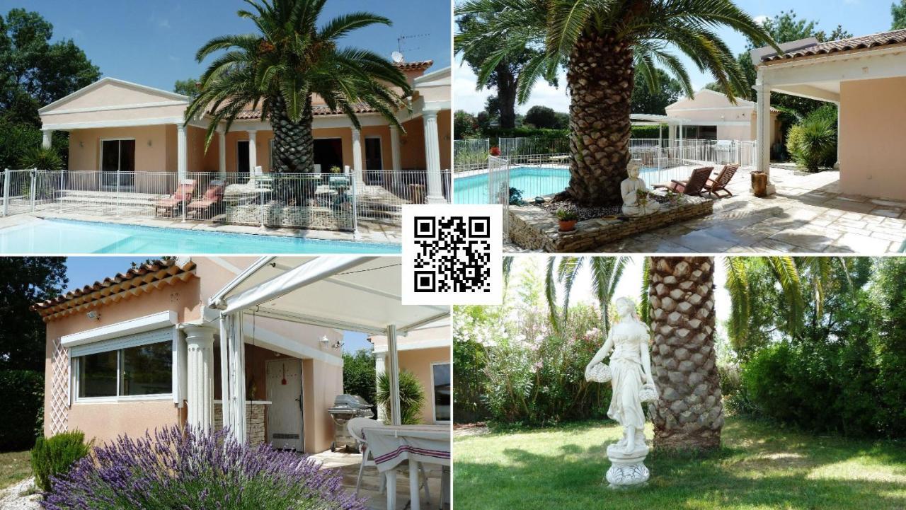 Les Cigalous Bed and Breakfast Restinclieres Exteriör bild